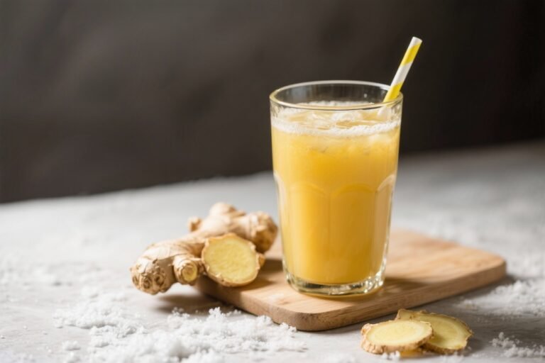 Ginger Immunity Juice to Support Your Health This Winter – Simple, Warming, and Refreshing