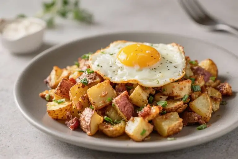 Savory Breakfast Potato and Egg Hash – A Hearty, One-Pan Morning Favorite